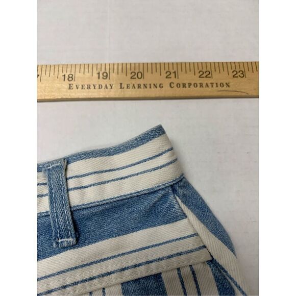 Stefano Striped Denim Shorts - Picture 4 of 7